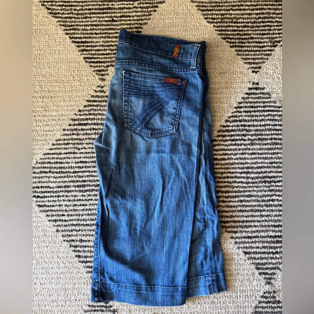 7 for all mankind cropped dojo